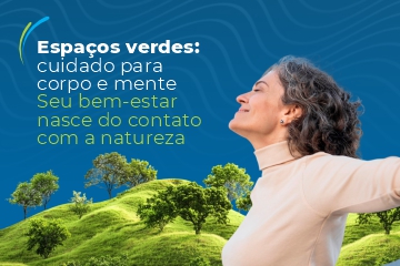Espaços verdes e saúde: como a natureza pode transformar seu bem-estar
